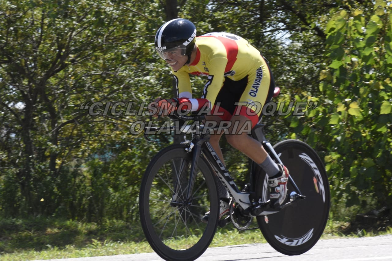 Con la contrarreloj comenzó el Campeonato Argentino de Ciclismo