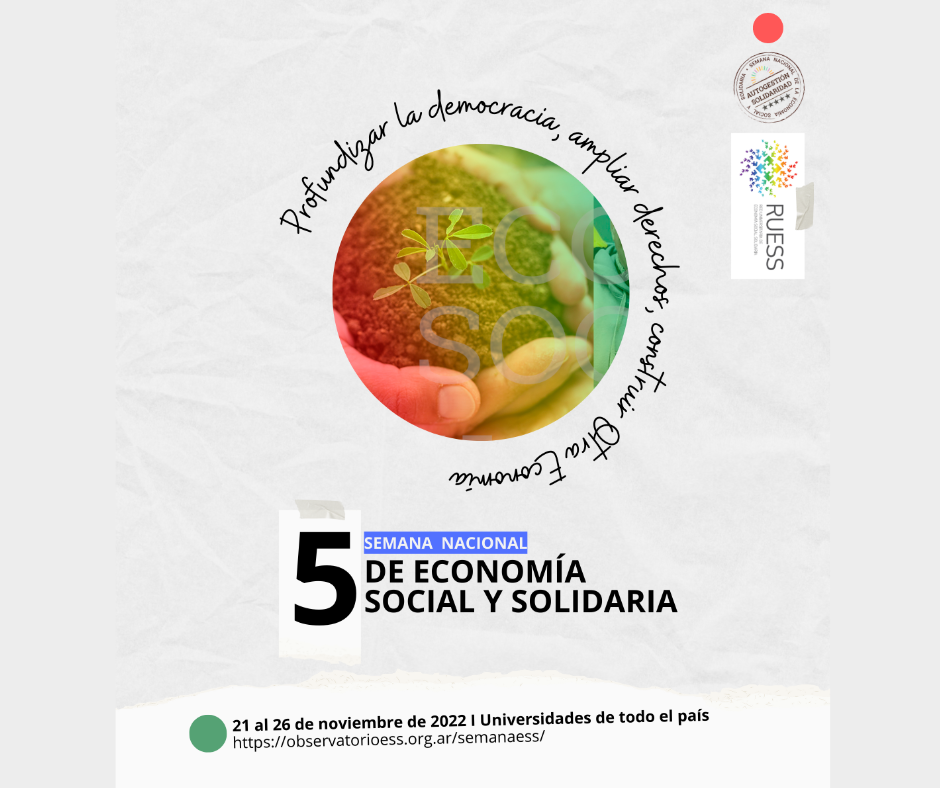 V Semana de la Economía Social y Solidaria en universidades :: Canal Verte