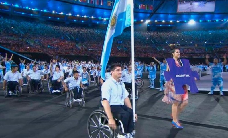 Resultado de imagen para gustavo fernandez juegos paralimpicos delegacion