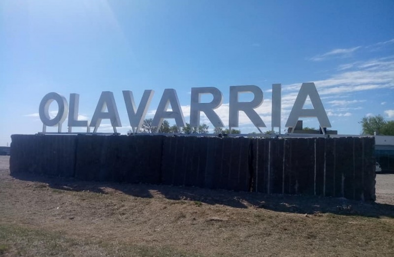 Olavarra ya tiene un cartel de bienvenida en su acceso