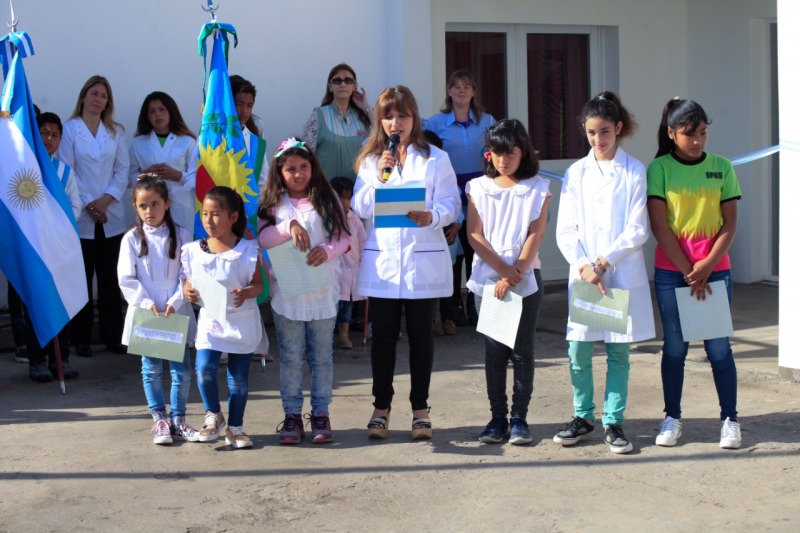 Inauguraron obras en la Escuela Primaria N 65