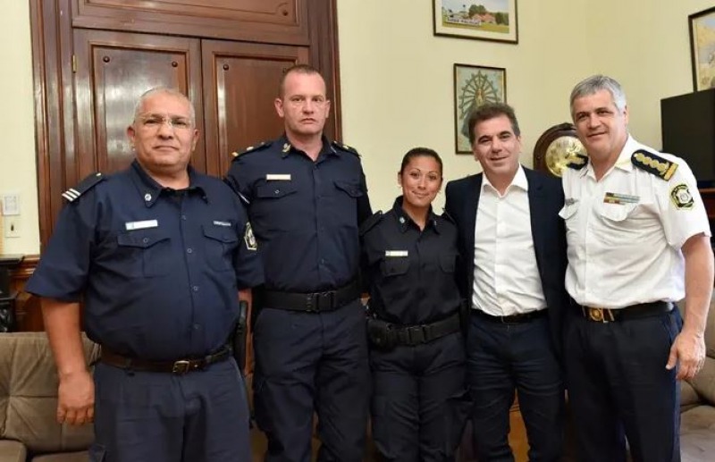 Ascendieron a la polica agredida en San Nicols