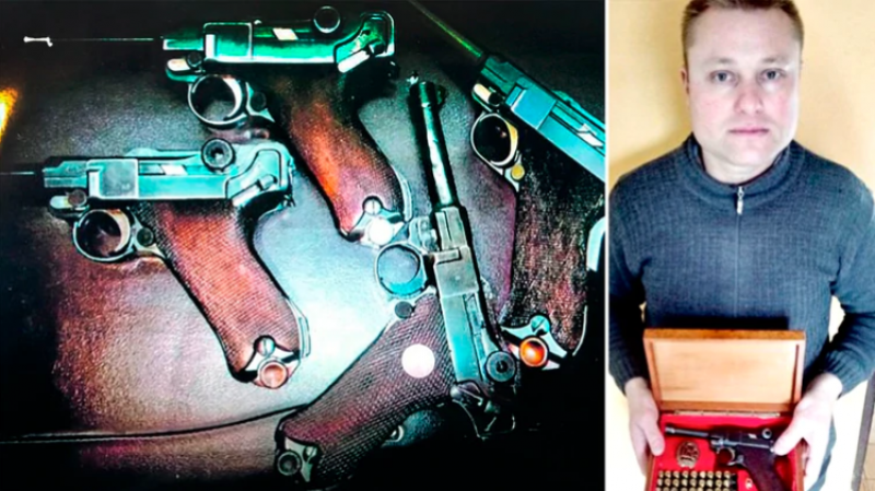 Le secuestraron una pistola de Hitler y nunca la recuper