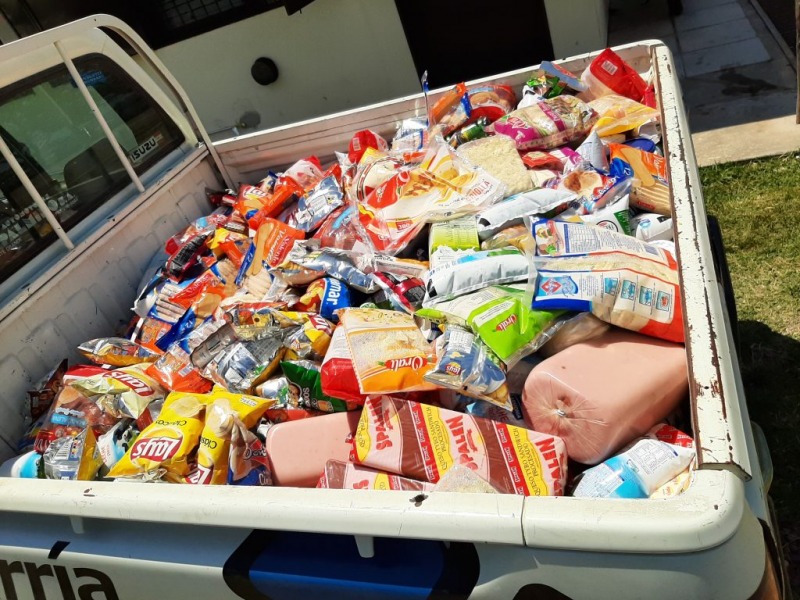 Decomisaron de un supermercado gran cantidad de mercader�a