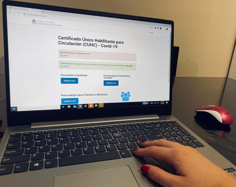 Desde este lunes rige el Certificado nico Habilitante para Circulacin