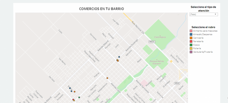 Ms de 120 comercios registrados en 