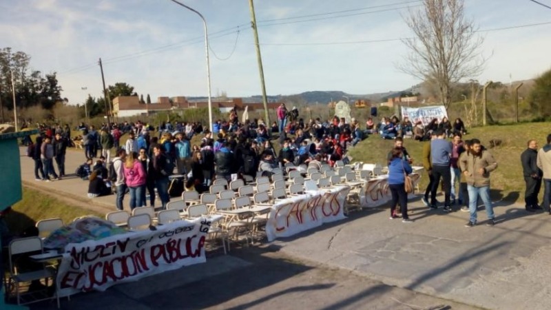 Tandil: indignacin por una docente que discrimin a estudiantes de la toma