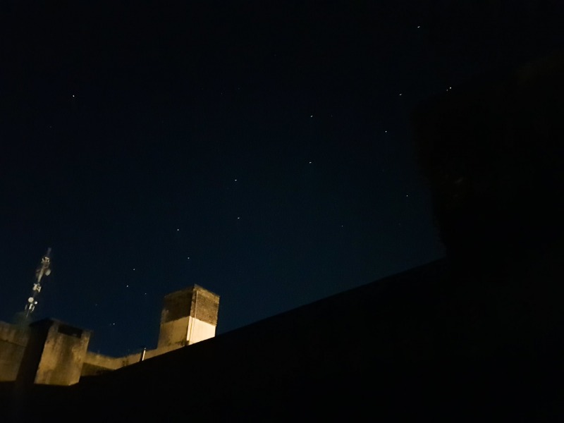 En Olavarra tambin se vieron los satlites de Starlink