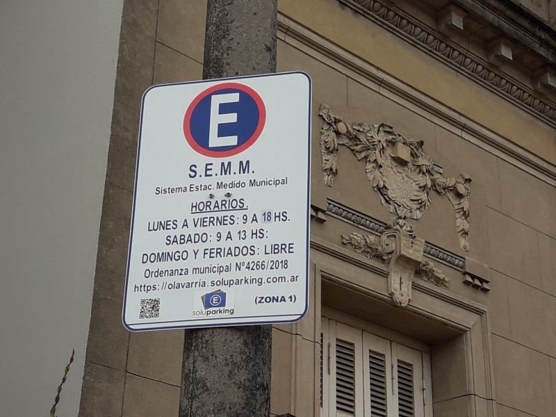 El mircoles vuelve el cobro del Estacionamiento Medido