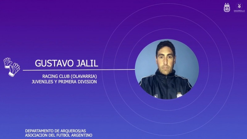 Gustavo Jalil fue elegido por la escuela de arqueros de AFA