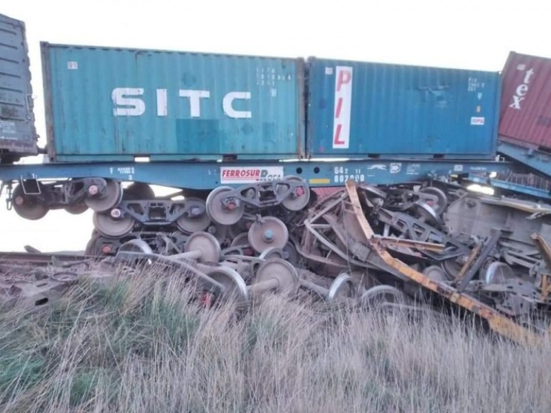 Van a investigar el descarrilamiento de Ferrosur