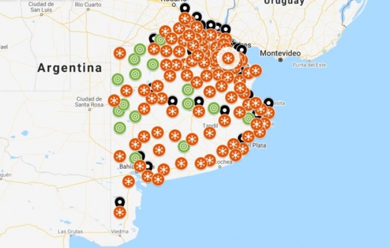Los once distritos del interior que superan el centenar de casos