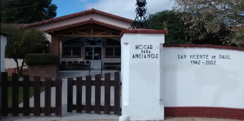 Detectaron un caso de Covid en el Hogar San Vicente de Paul
