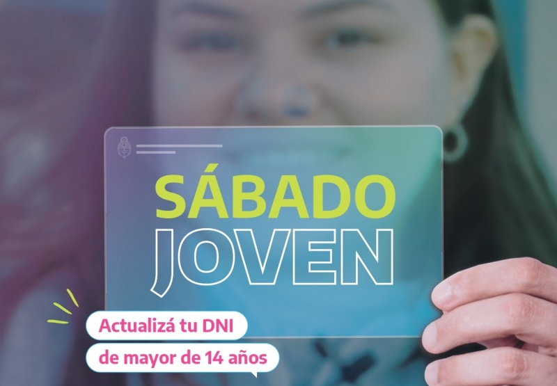 Sbado Joven: actualizan DNI para mayores de 14 aos