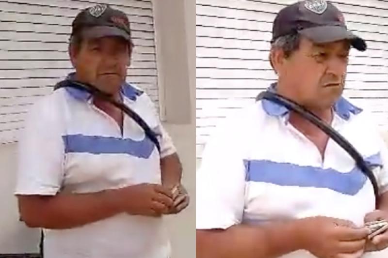 Film y escrach al abusador de su hija