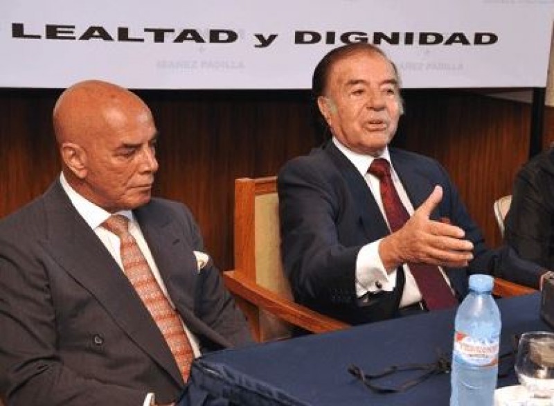 La �ltima vez que Carlos Menem estuvo en Olavarr�a
