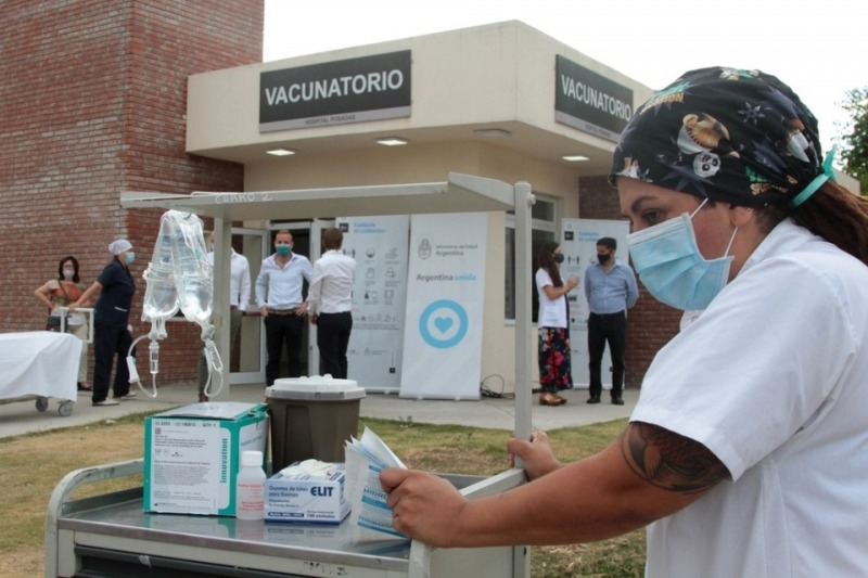 La lista de vacunados por el Ministerio de Salud