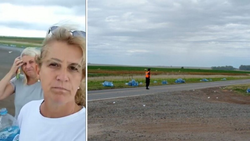 Viaj de Chillar a Azul a vacunarse y casi choca: Es vergonzoso