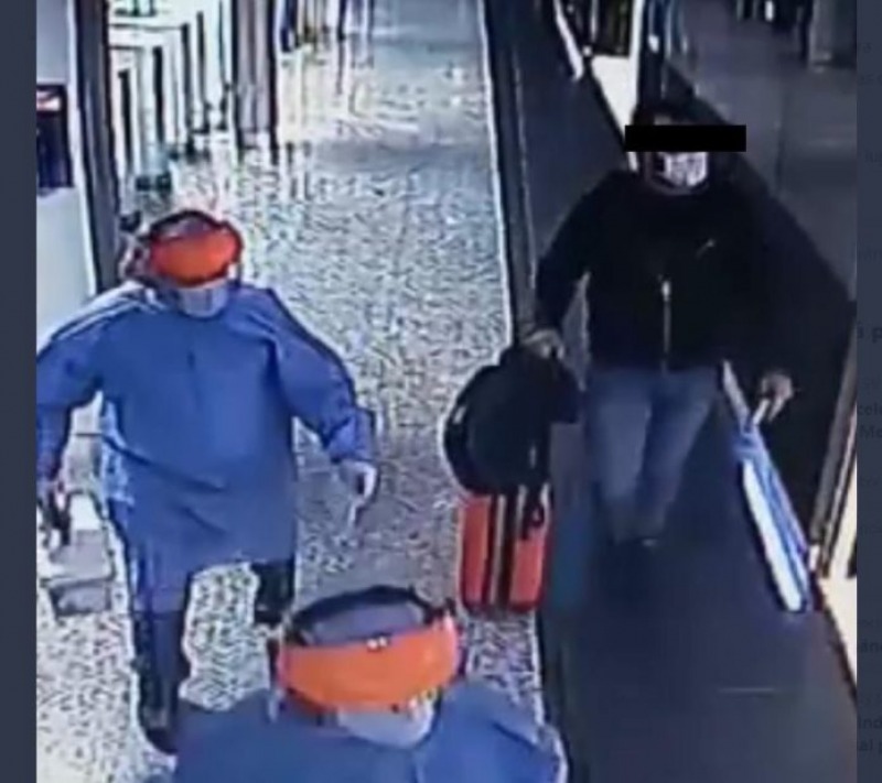 Lleg desde Miami con PCR trucha, fiebre y qued detenido