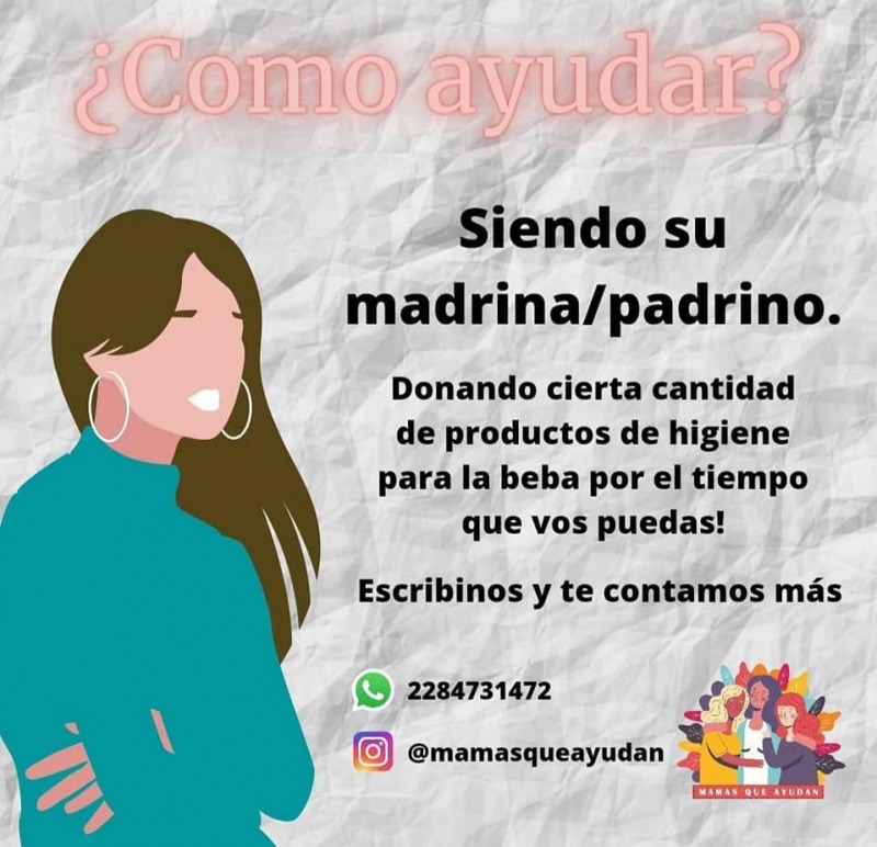Piden ayuda para una madre adolescente y su beba