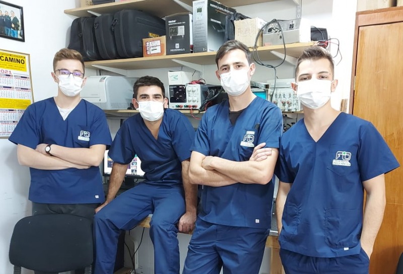 Guardianes del equipamiento m�dico en el Hospital