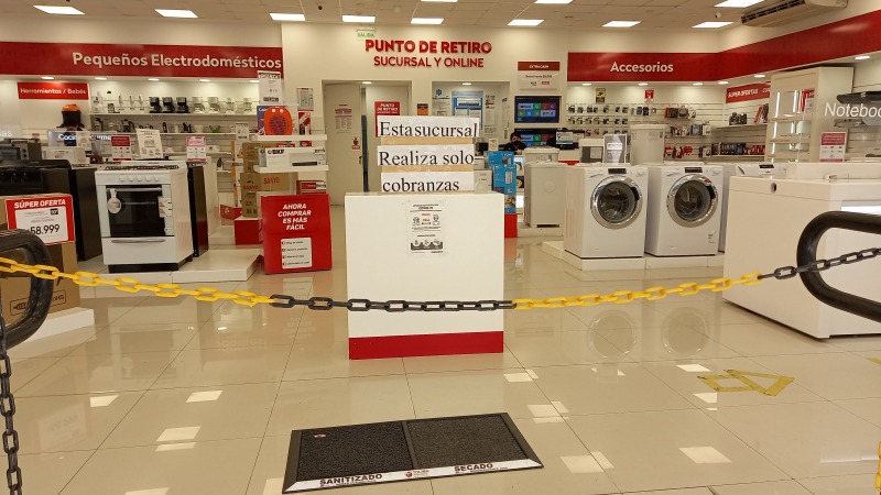 Incertidumbre en los empleados de Garbarino en Olavarra