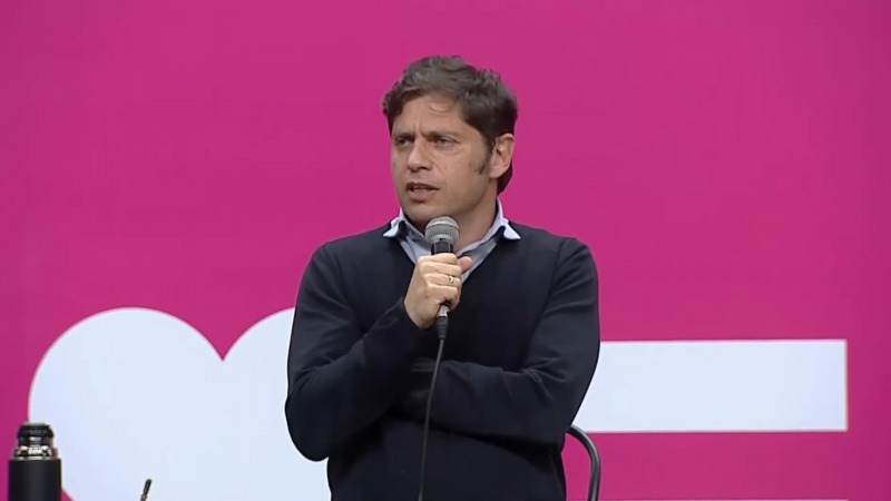 Axel Kicillof presentó a los precandidatos en Olavarría :: Canal Verte