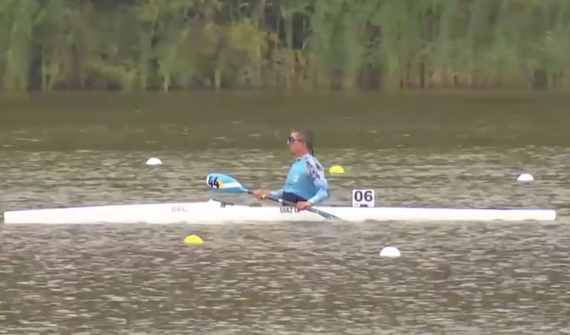 Lucas Daz segundo en la semifinal del Mundial de Paracanotaje