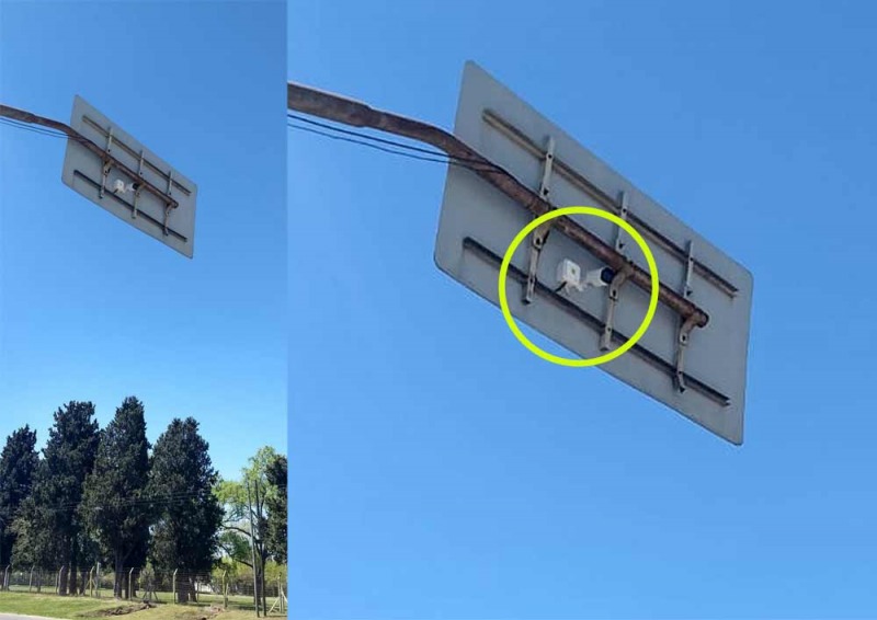 Fotomultas: instalaron cmaras en tres puntos de la Ruta 205