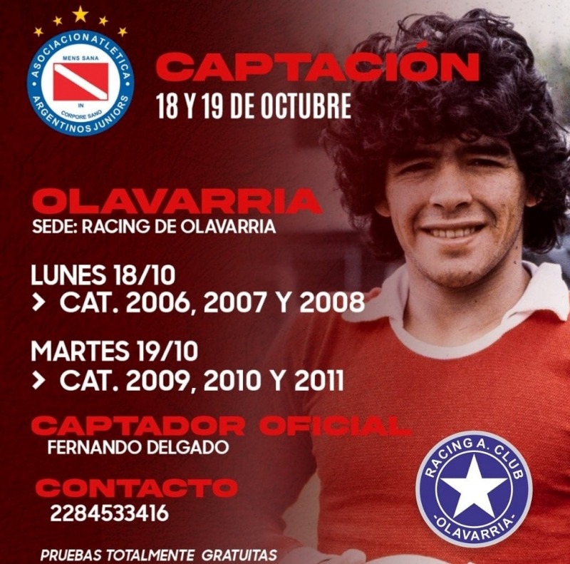 Argentinos Juniors observar jugadores en Racing