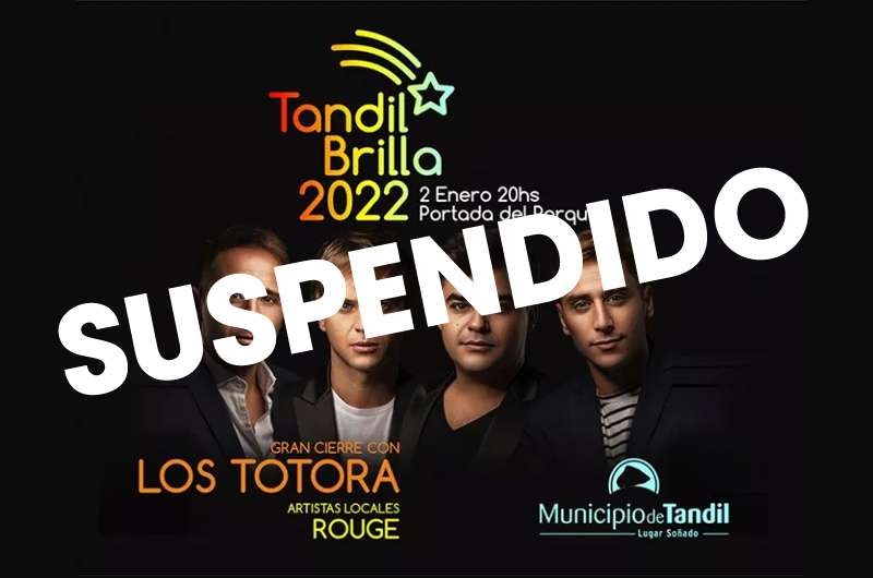 Tandil suspendi un show masivo por la situacin epidemiolgica