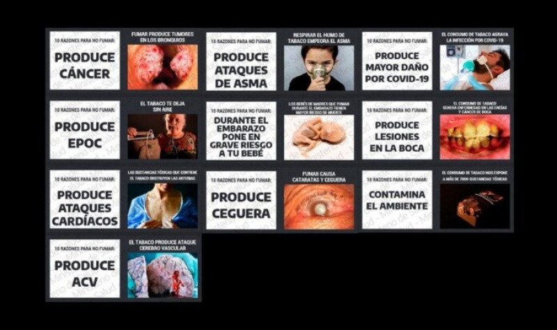 Presentaron las advertencias que estarn en envases de tabaco