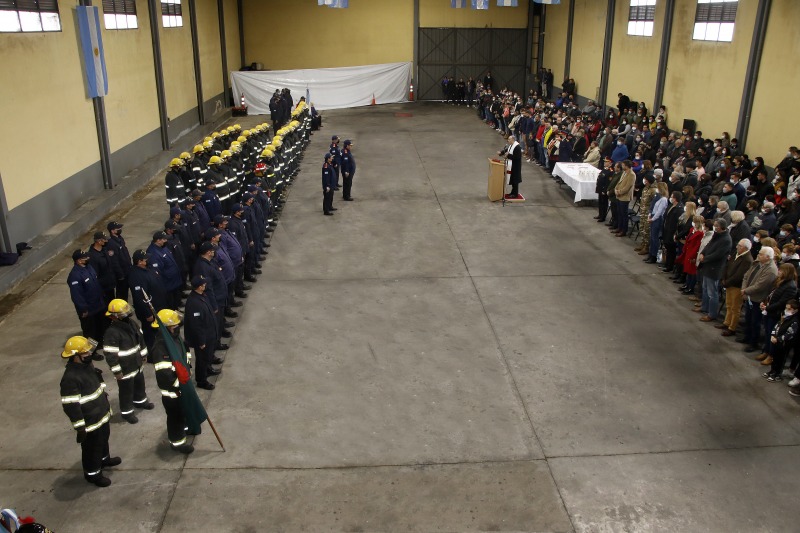 Se realiz el acto protocolar por el Da del Bombero Voluntario