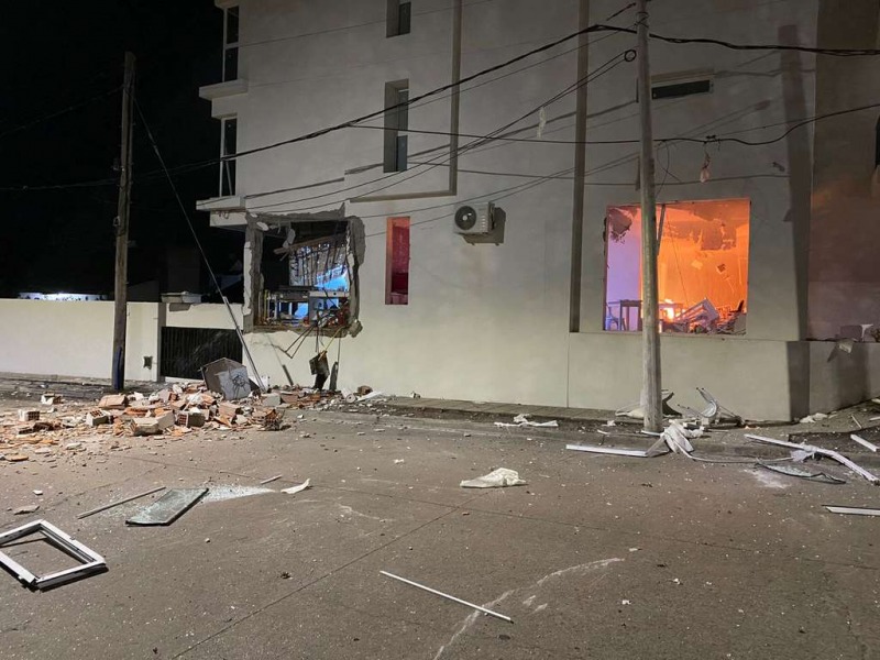 Tandil: impresionante explosin de una pastelera