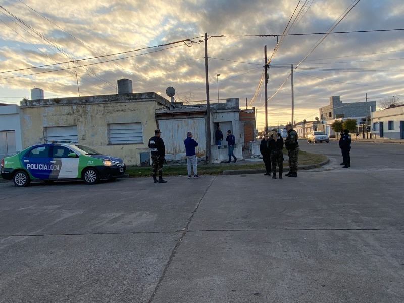 Hicieron un allanamiento por el hecho ocurrido en Fomento