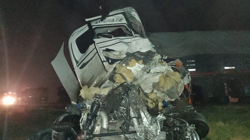 Tragedia en Ruta 3: 4 camiones involucrados, un chofer muerto