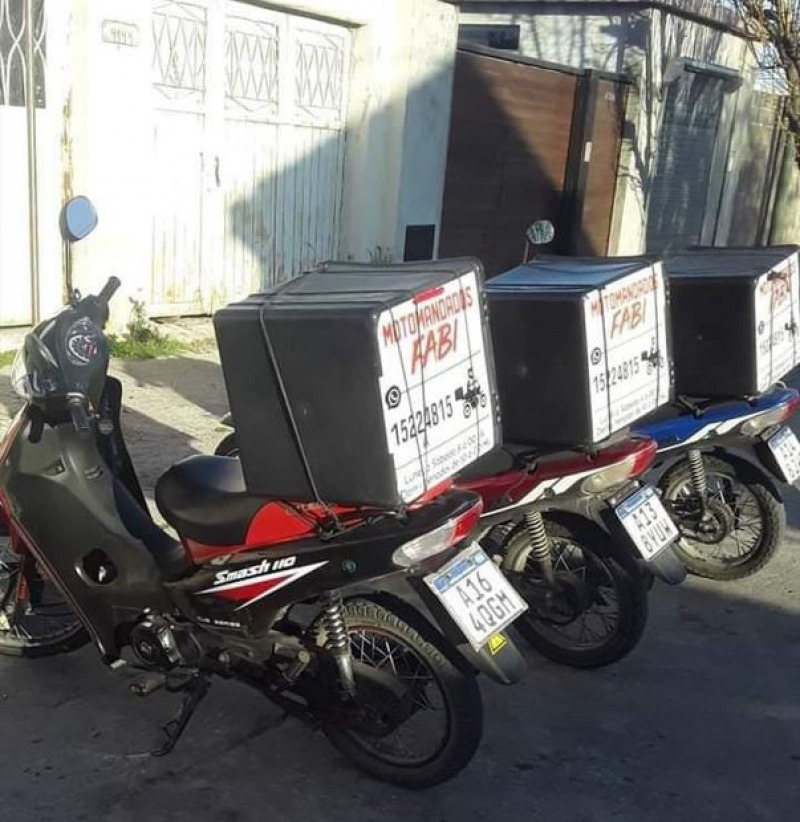 Asaltaron a motomandados: 