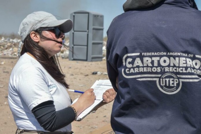 Provincia busca saber cuntas personas se dedican al reciclado