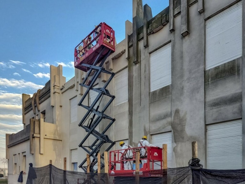 Comenz la restauracin de obras de Francisco Salamone
