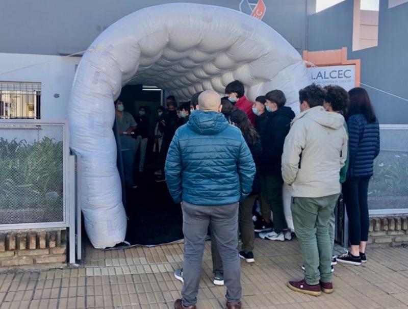 Jornada de deteccin de cncer de colon en Colonia Hinojo