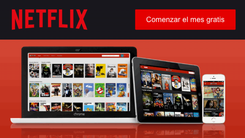 Adis al mes gratis de Netflix