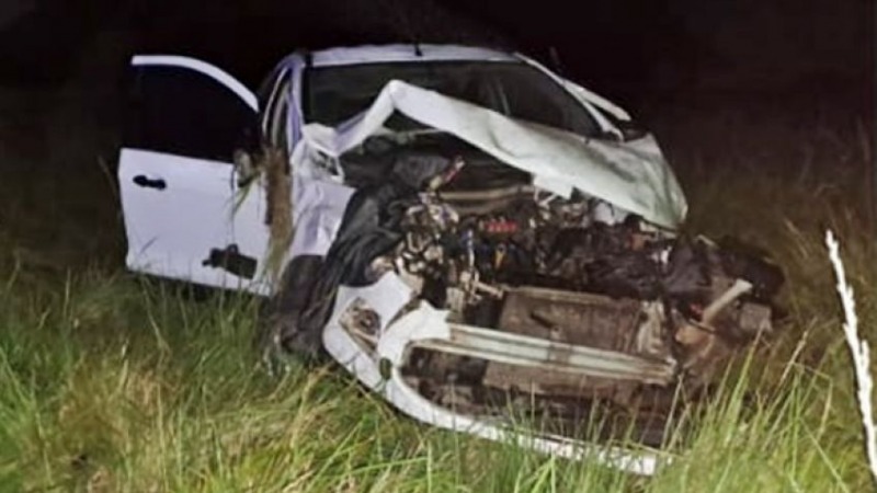 Una olavarriense muri tras un despiste en la Ruta 226