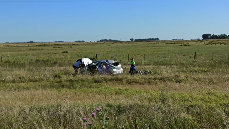 Fatal accidente a la altura del puente de Blanca Grande