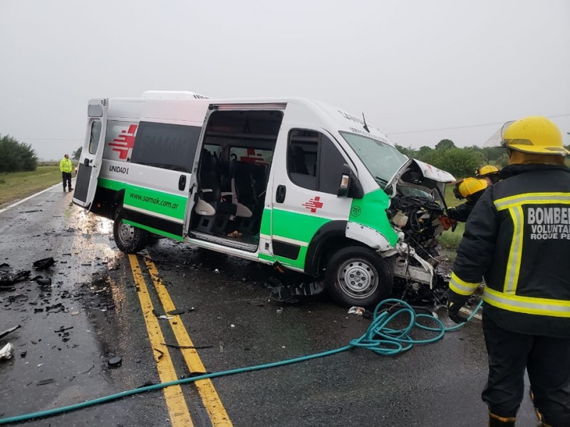Fatal accidente en Roque Prez: dos olavarrienses involucrados