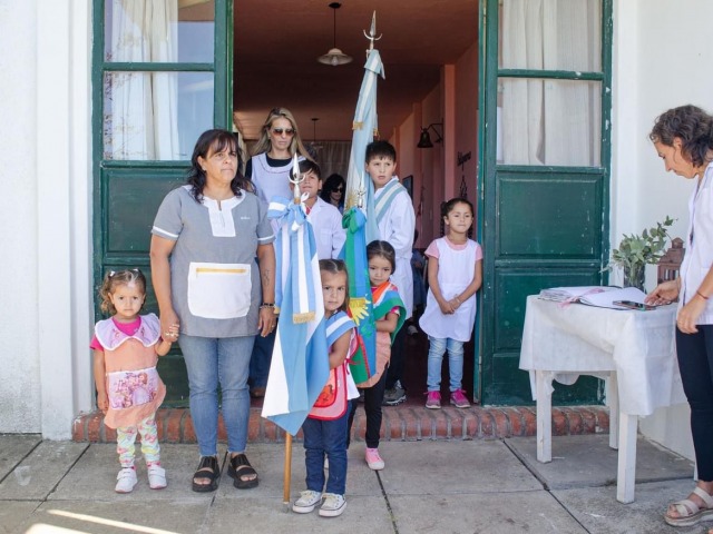 Se inauguró un jardín de infantes rural en el Paraje Miñana