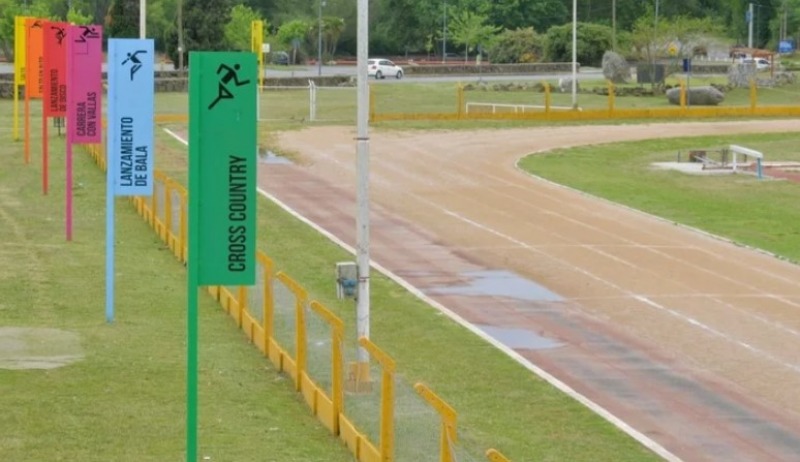 Tandil empez la construccin de una pista de atletismo sinttica