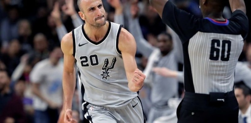 Ginbili, entre los 100 mejores de la historia de la NBA