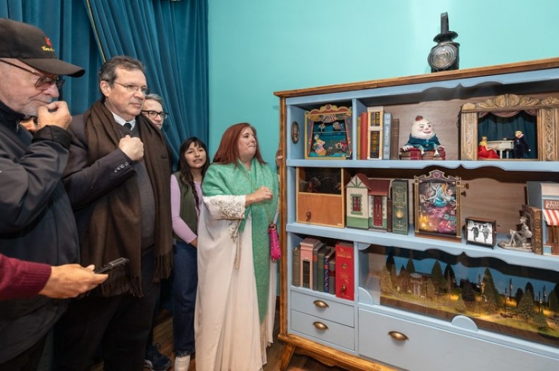 Sello olavarriense en la Casa Museo de Mara Elena Walsh
