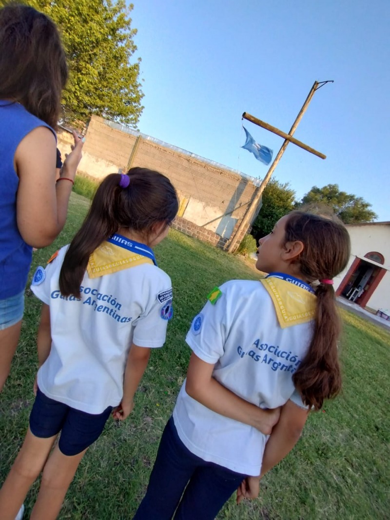 Celebran el aniversario de las Guas y Scouts Maximiliano Kolbe
