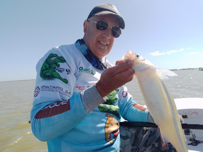 La Salada de Madariaga, sinnimo de pejerreyes gigantes